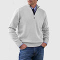 Men's Fashion Half-Zip Cardigan Sweater